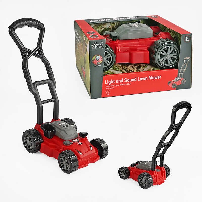 Газонокосарка T 1810 звук, підсвічування, рухливі частини, в коробці [Склад зберігання: Одеса №4] від компанії CD-Market - фото 1