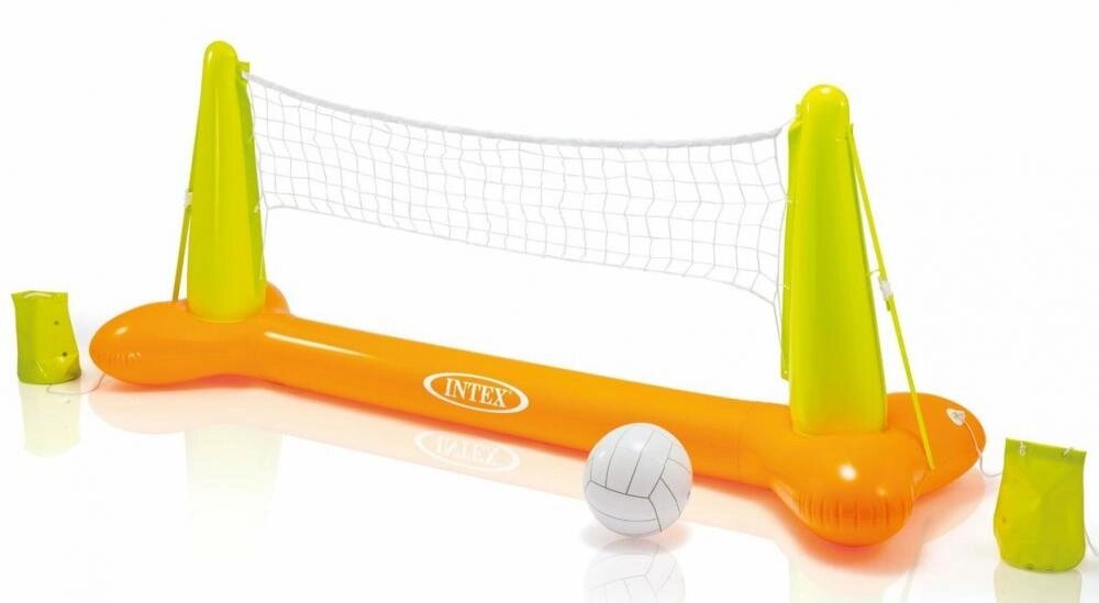 Надувна гра на воді Intex 56508 «Волейбол» (64*91*239 см, помаранчевий) [Склад зберігання: Одеса №2] від компанії CD-Market - фото 1