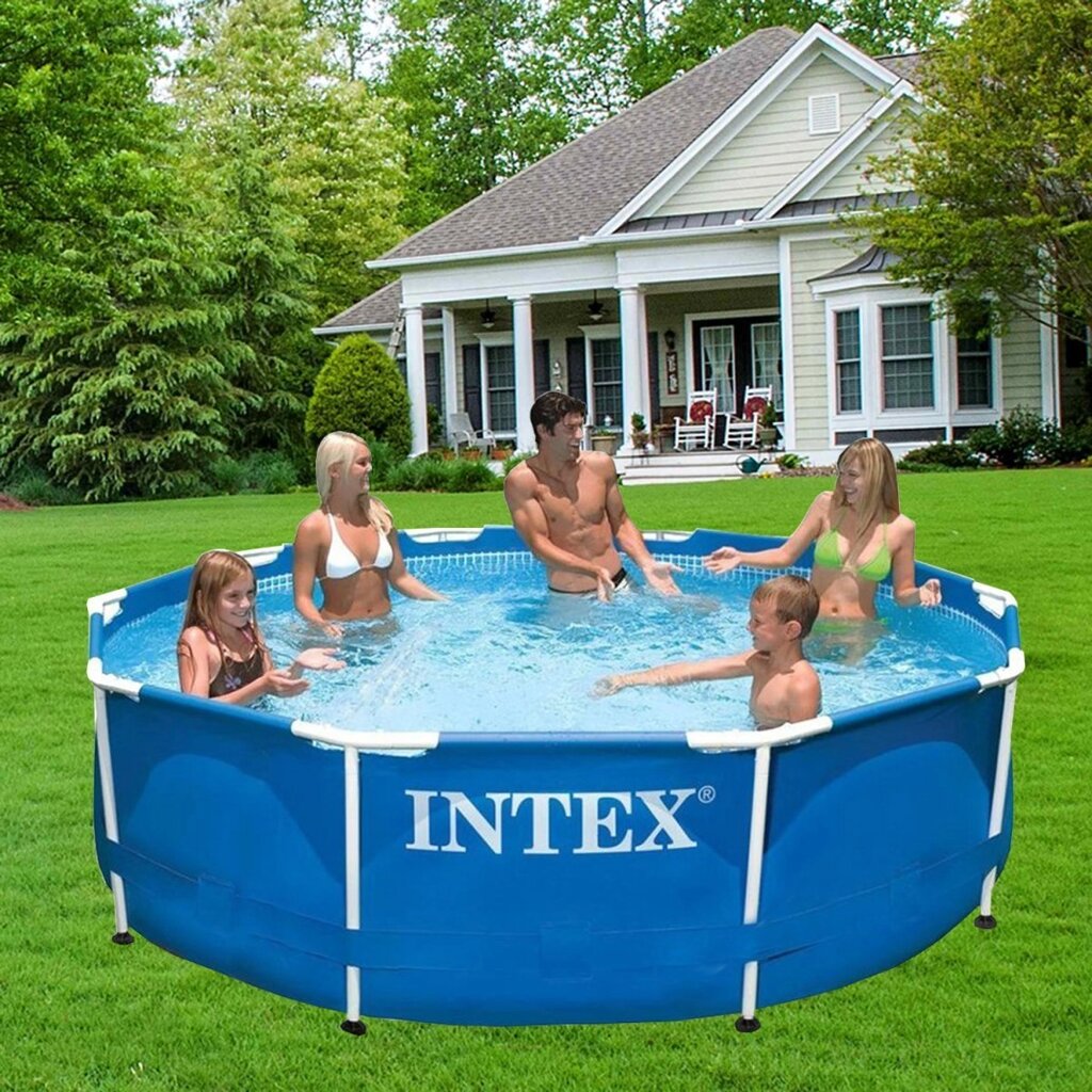 Каркасний басейн Intex 28200 (76*305 см. об'єм: 4485 л) [Склад зберігання: Одеса №2] від компанії CD-Market - фото 1