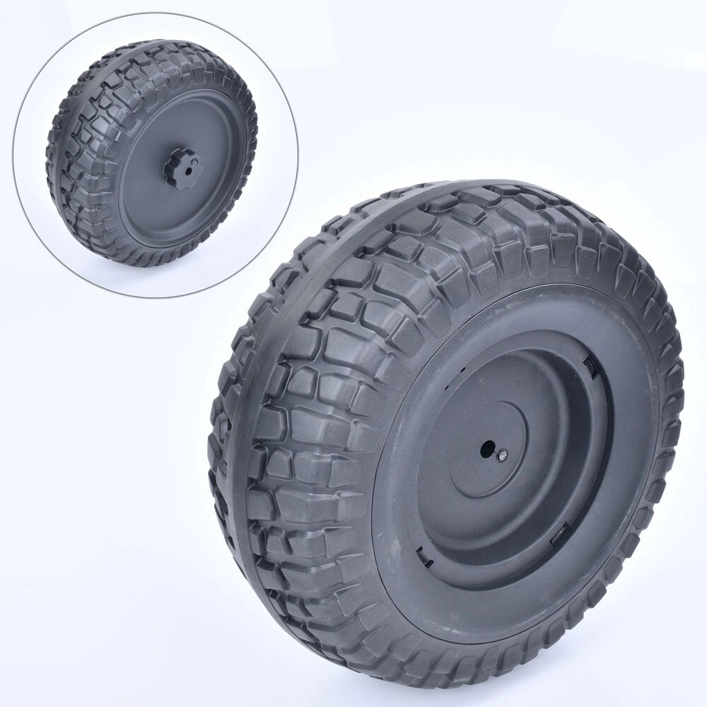 Колесо для дитячого електромобіля Bambi Race M 5780-EVA WHEEL (задні та передні однакові, діаметр 32 см, ширина 13 см.)  від компанії CD-Market - фото 1