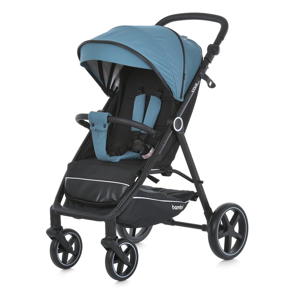 Коляска дитяча прогулянкова Bambi M 5723 Viva Pine blue [Склад зберігання: Одеса №2] від компанії CD-Market - фото 1