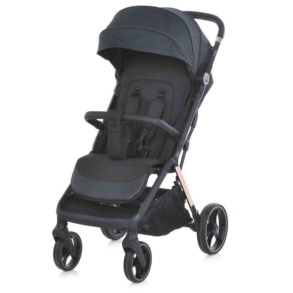 Коляска дитяча прогулянкова El Camino ME 1127-G BEYA Black Leo [Склад зберігання: Одеса №2] від компанії CD-Market - фото 1