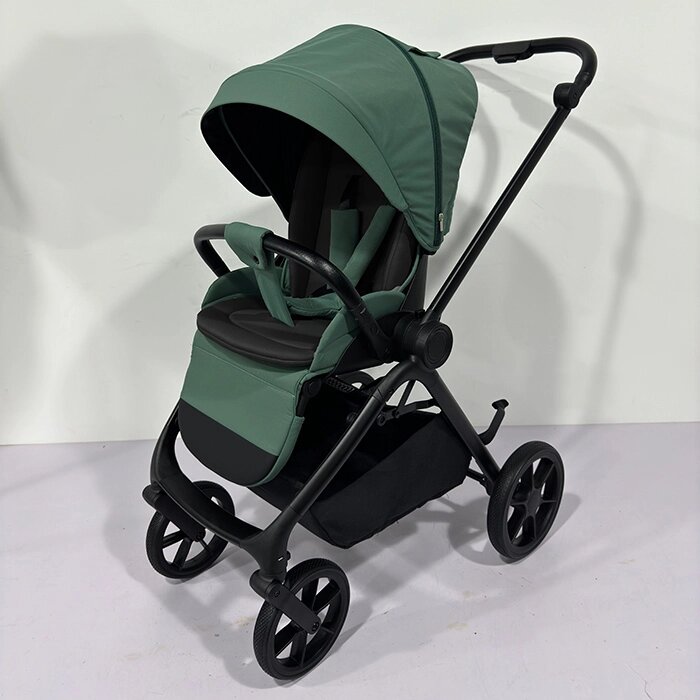 Коляска дитяча прогулянкова El Camino ME 1191 CHLOE Smoke Green [Склад зберігання: Одеса №2] від компанії CD-Market - фото 1