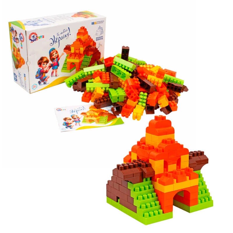 Конструктор 0372 "Technok Toys", “Золоті ворота”, 151 деталь, в коробці [Склад зберігання: Одеса №4] від компанії CD-Market - фото 1