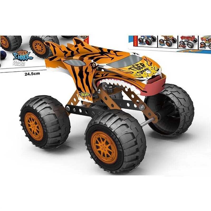 Конструктор металевий 124-8 “Автомобіль”, інструменти, в коробці [Склад зберігання: Одеса №4] від компанії CD-Market - фото 1