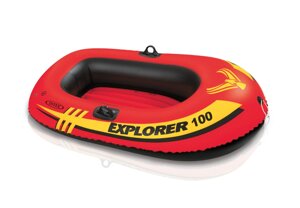 Лодка надувная гребная Intex 58329 Explorer 100 [Склад зберігання: Київ №1]