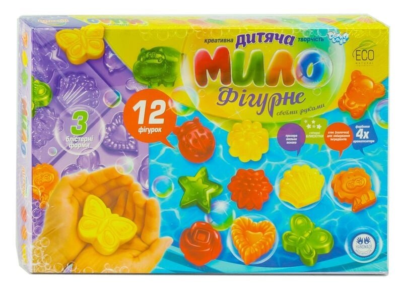 Мило фігурне вел. DFM-02-02U укр. (10) "Danko Toys" [Склад зберігання: Одеса №4] від компанії CD-Market - фото 1