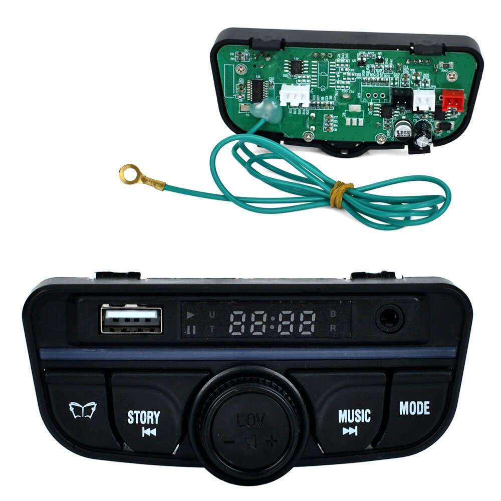 Музична панель для дитячого електромобіля Bambi Racer M 6111AL-BLUETOOTH [Склад зберігання: Одеса №2] від компанії CD-Market - фото 1