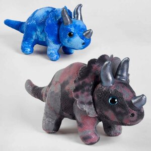 М'яка іграшка M 46718 (300) Динозавр", 2 кольори, висота 15см, в пакеті [Склад зберігання: Одеса №4]