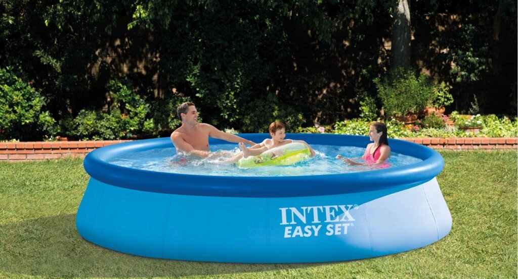 Надувний басейн Intex 28130 (76*366 см., об'єм: 5 449 л.) [Склад зберігання: Одеса №2] від компанії CD-Market - фото 1