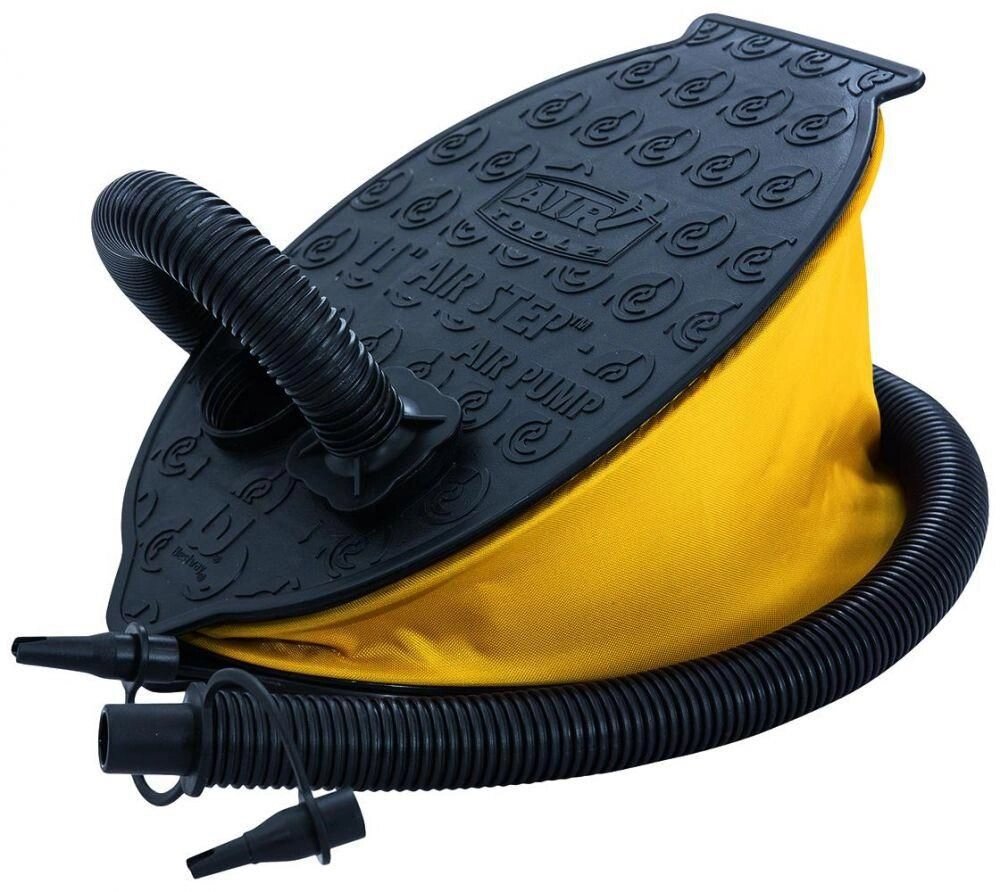 Насос ножний BestWay 62004 «Bellows Foot Pump» (об'єм: 1.4 L, 3 насадки, шланг 1 м., надування/здування) [Склад від компанії CD-Market - фото 1