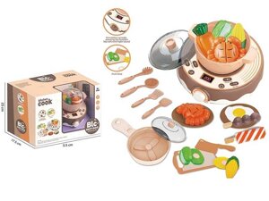 Плита 9941 A перемішування продуктів, світло, мелодії, регулювання потужності, посуд, продукти на липучках, дошка, в