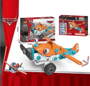 Конструктор 128-1 “Літак”, інструменти, гумові шини, в коробці [Склад зберігання: Одеса №4]