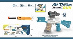 Автомат 825 оптичний приціл, глушник, м’які патрони з присоскою, гільзи, в коробці [Склад зберігання: Одеса №4]