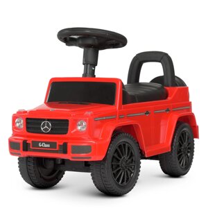 Дитяча машинка каталка-толокар "Mercedes" Bambi Racer 652-3 (музика, на батарейці, червона) [Склад зберігання: Одеса №2]