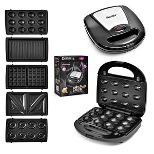 Мультимейкер "3в1" (бутербродниця/гриль/вафельниця) Stenson WW02585 [Склад зберігання: Одеса №3]