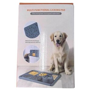 Миска-килимок для повільного годування тварин 31*21см Stenson A34898 [Склад зберігання: Одеса №3]