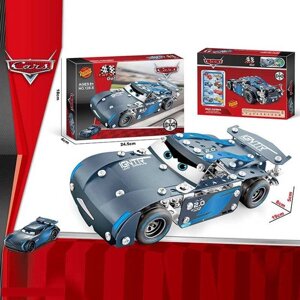 Конструктор металевий 128-5 “Автомобіль”, інструменти, в коробці [Склад зберігання: Одеса №4]