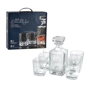 Набір для віскі 7пр/наб 750мл/300мл (штоф, склянки) Stenson R32822 [Склад зберігання: Одеса №3]