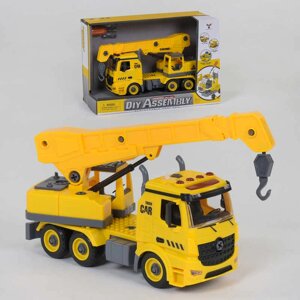 Машина-конструктор YW 9070 A (24) свет, звук, инерция, в коробке [Склад зберігання: Одеса №4]