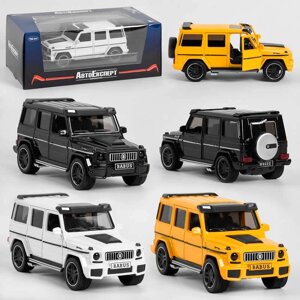Джип EL 1208 "Auto Expert" 3 кольори, металопластик, 1:24, інерція, світло, звук, відкриваються двері, в коробці,