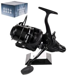 Котушка карпова з бейтранером "Stark X" 6000 6+1bb 4.7:1 метал. шпуля Stenson SF24342-6 [Склад зберігання: Одеса №3]