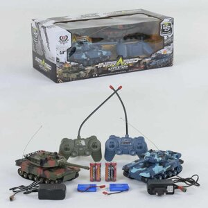 Танковий бій 333 - ТК 11 радіоуправління, акумулятор 3.6V, світло, звук, в коробці [Склад зберігання: Одеса №4]