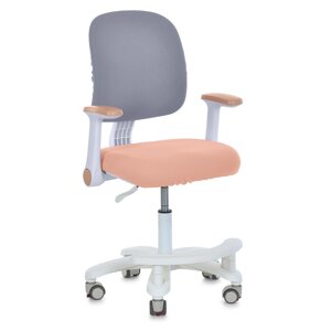 Крісло дитяче Bambi M 6250-13 (колеса: 6 шт, Ø5 см, гумове покриття, підлокітники, пластик/метал, спинка: тканина,