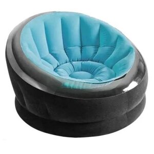 Надувное кресло Intex 68582 (69*109*112 см, до 100 кг) (Світло-небесно-блакитний) [Склад зберігання: Київ №1]