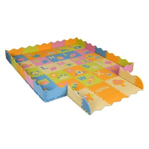 Килимок Мозаїка Bambi MR 1289 (1,4*31*31 см, матеріал : EVA, 28 деталей + 22 деталей огорожа) [Склад зберігання: Одеса