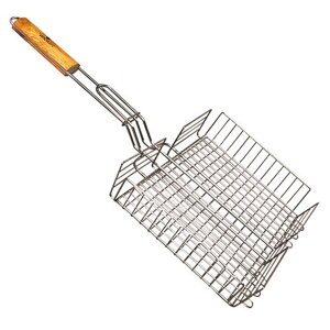 Грати-гриль великі 69*41*31.5*6.5см Stenson (MH-0085L) [Склад зберігання: Одеса №3]