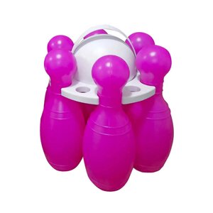 Кеглі "Великі 0284 рожеві в сітці" BAMSIC" [Склад зберігання: Одеса №4]