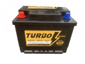 Автомобільний акумулятор Turbo 6СТ-62 (1) (Premium, Ca/Ca, 12V, 62Ah, PRE062E1, EN690A, Euro, 175*190*242 мм., Турція,