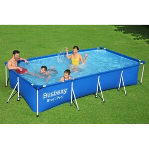 Каркасний басейн Bestway 56405 (81*211*400 см, об'єм 5700 л., серія: Steel Pro) [Склад зберігання: Одеса №2]