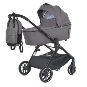 Коляска дитяча прогулянкова El Camino ME 1126 GENESIS Taupe Gray (універсальна, 2в1) [Склад зберігання: Одеса №2]