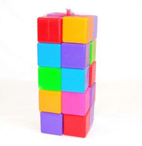 Кубики кольорові 24 куб. 111/3 (4) "BAMSIC" [Склад зберігання: Одеса №4]