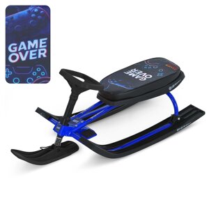 Снігокат дитячий Bambi MS 1778-6 (41*47*106 см, амортизатор: передній, гальма: ножні, рама: метал, лижі: пластик,