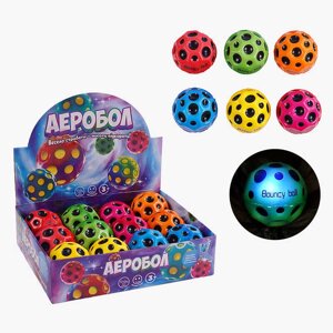 М'яч "Гравіті бол" C 66806 "WToys", ЦІНА ЗА 12 ШТУК В БЛОЦІ, діаметр - 7 см, підсвічування, в коробці [Склад