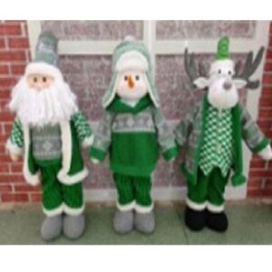 Фігура новорічна "Santa&Co" 72см Stenson M17329 [Склад зберігання: Одеса №3]