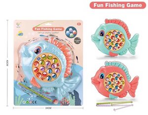 Риболовля 838 (60/2) “Fun Fishing Game”, 15 риб, 2 видки, на листі [Склад зберігання: Одеса №4]