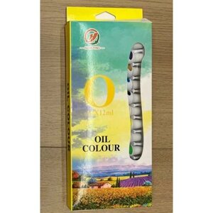 Фарби олійні 12кол 12мл Stenson WW00549ST [Склад зберігання: Одеса №3]