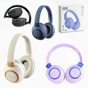 Навушники C 64097 4 кольори, бездротові, Bluetooth, мікрофон, ВИДАЄТЬСЯ ТІЛЬКИ МІКС ВИДІВ, в коробці [Склад зберігання: