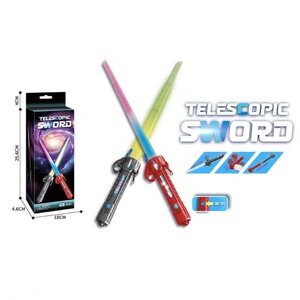 Меч TZ 156 звук, підсвічування, довжина 62 см, USB-кабель, в коробці [Склад зберігання: Одеса №4]