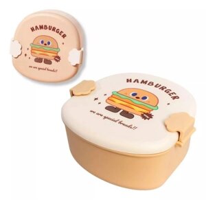 Ланч-бокс "Hamburger" 15*16*9см Stenson R93073 [Склад зберігання: Одеса №3]