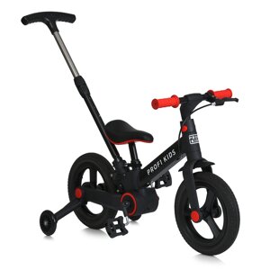 Велосипед-трансформер дитячий двоколісний Profi Kids MB 1021-1 (12", батківська ручка) [Склад зберігання: Одеса №2]