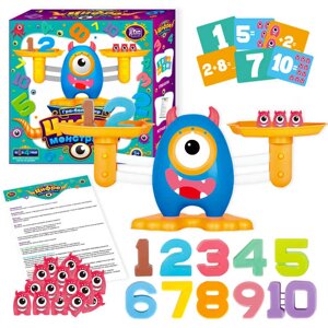 Балансир "Цифро Монстрики" 27977 "4FUN Game Club", 3 рівні складності, в коробці [Склад зберігання: Одеса №4]