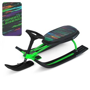 Снігокат дитячий Bambi MS 1778-7 (41*47*106 см, амортизатор: передній, гальма: ножні, рама: метал, лижі: пластик,