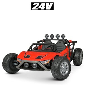 Електромобіль дитячий «Джип» Bambii Racer JS3168EBLR-3(24V) [Склад зберігання: Одеса №2]