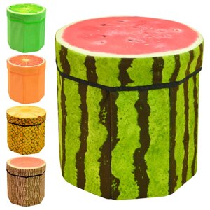Тумба-пуф складаний "Fruits" 35*32см Stenson R33430-M [Склад зберігання: Одеса №3]