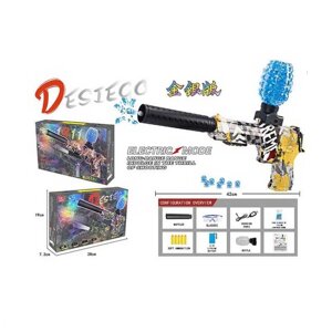 Пістолет G 930-3 стріляє орбізами та м'якими патронами, автоматичний принцип, акумулятор 3.7 V, окуляри, USB-кабель, в